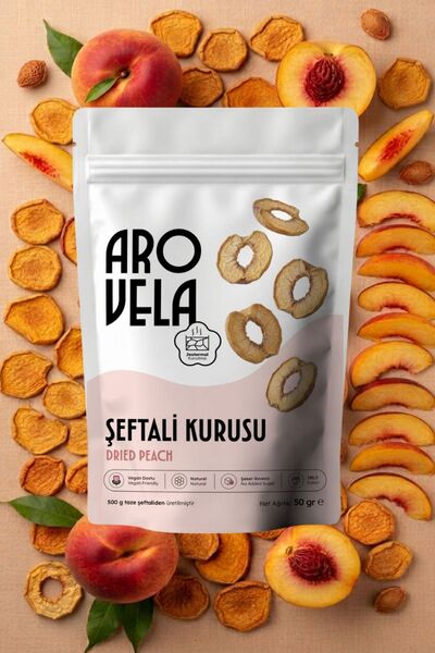 Arøvela - Jeotermal Kurutma Şeftali Kurusu 50 g / Geothermal Drying Peach 50 g