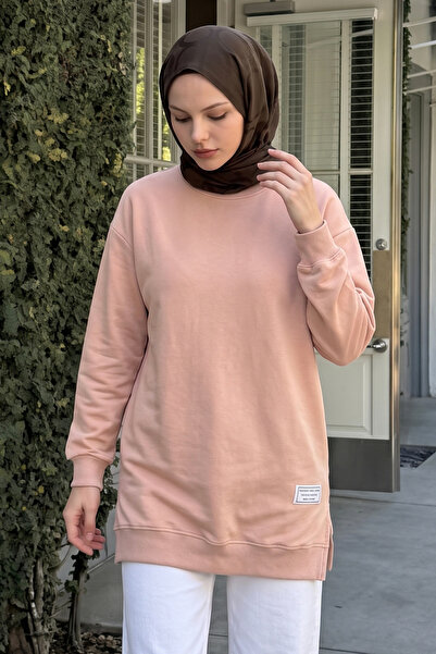 InStyle Λεπτομέρεια ετικέτας Basic Salmon Tunic