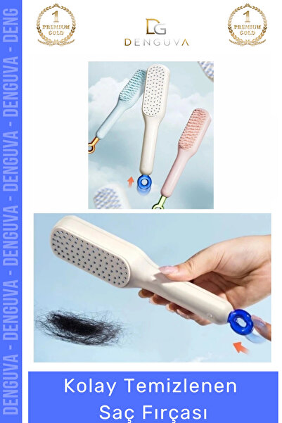 Denguva # Hairbrush Self Cleaning Innovative Modern Hygienic Massage Effectiv...