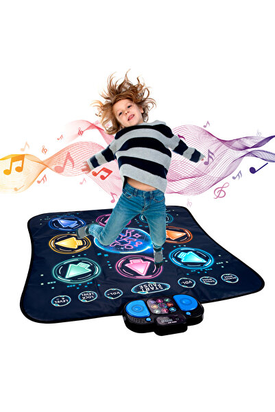 choice2 91x87cm Blak-no box Kids Electronic Dance Mat Dancing Blanket Double ...