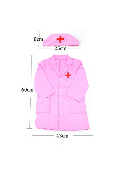 Choice1 pink Children Simulated Doctor / Nurse Clothing Uniforms Pretend Play...