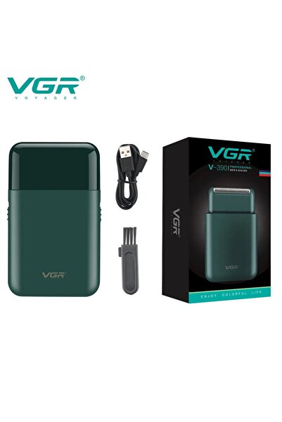 Choice1 V-390 green VGR Electric Shaver Professional Foil Shaver Cordless Sha...