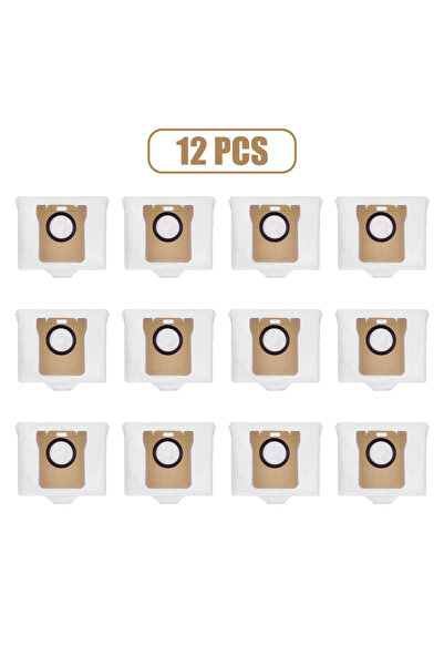 Choice 12 Pcs Bag Replacement Dust Bag for S10 Pro/ X10+/ X20+/ Dreame L10s U...