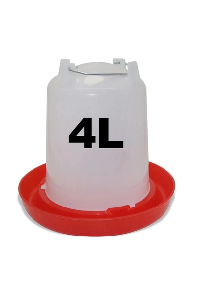 Choice 4L 4L Automatic Chicken Coop Water Dispenser Chicken Water Dispenser W...