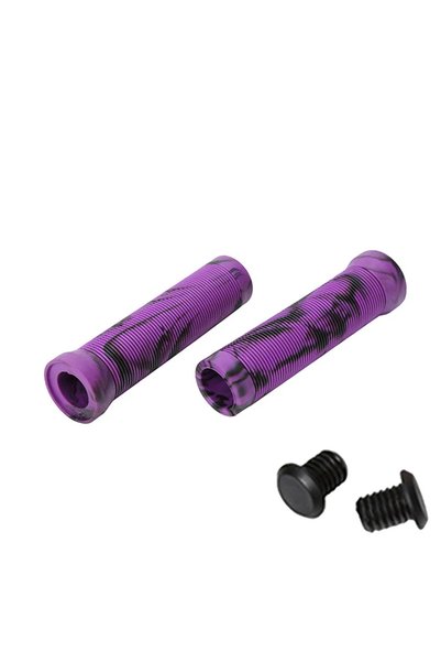 BUCKLOS 125MM-BLACK-PURPLE MTB Cuffs Soft Bicycle Handlebar Grips Waterproof ...