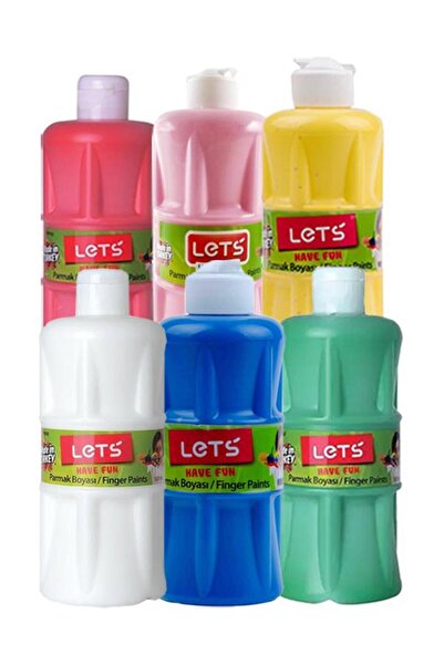 Lets Parmak Boyası 500ml 6lı Set