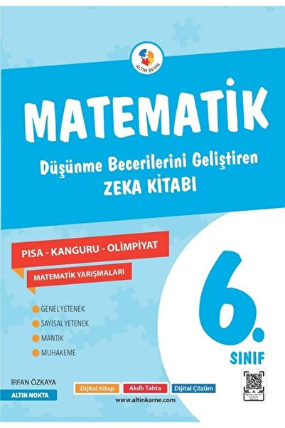 Altın Nokta Yayınevi Altın Nokta Yayınları 6. Sınıf Altın Beyin Matematik Sor...