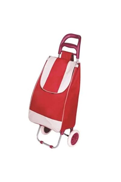 dalimag Καλάθι αγορών, coshop ® δύο τροχοί, πτυσσόμενο, κόκκινο/λευκό, 42 λίτ...