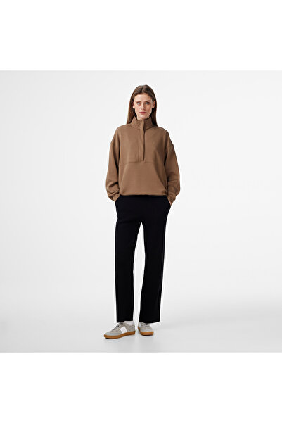 Nautica Kadın Siyah Regular Fit Pantolon