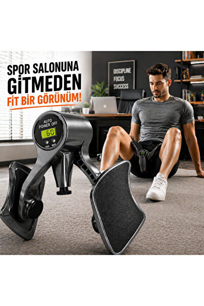 FORTİCO Egzersiz için Dijital Sayaçlı Egzersiz Spor Aleti Bacak Basen Kalça Sıkılaştırıcı Pelvik Kegel Erkek Kadın