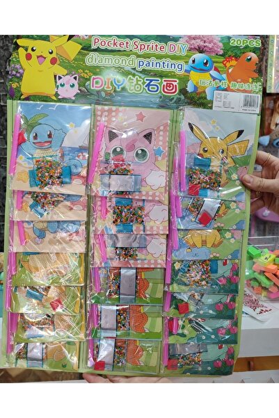 senacacollection Pokemon Elmas Dizme Boyama Seti 1 ADET