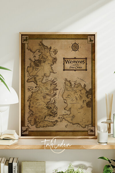tablodea Εικονογράφηση Game Of Thrones TD Χάρτης Game Of Thrones Εικονογράφησ...
