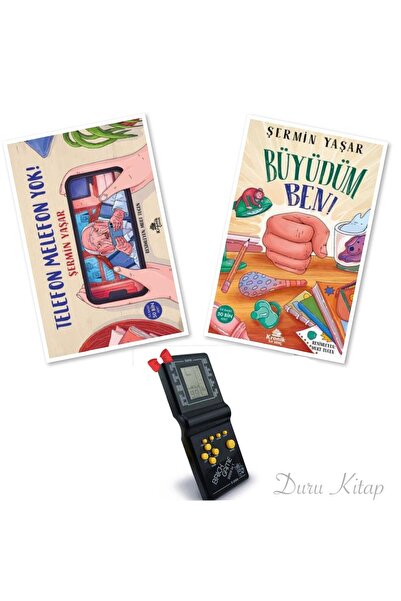 Kronik Kitap Şermin Yaşar, Telefon Melefon Yok - Büyüdüm Ben, Brick Game Nost...