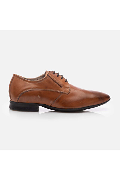 UrbanShoes Pantofi eleganți bărbați din piele naturală - 3108 Cognac Box
