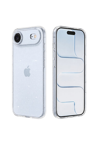 Stef's Cat Husa pentru iPhone 17 Air, Stef's Cat, SparkleSkin Series, transpa...