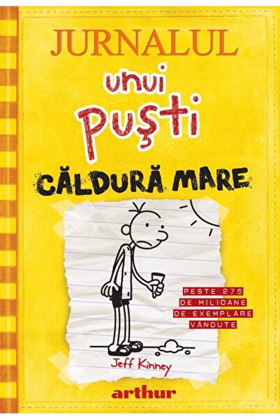 Editura Arthur Jurnalul unui puşti 4. Căldură mare