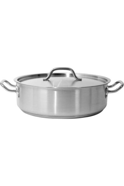 yato КАСЕРОЛА С КАПАК НЕРЪЖДАЕМА СТОМАНА 36X11СМ 11.2Л