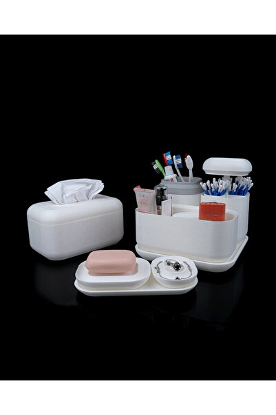 3dlink Set organizator alb - 8 piese