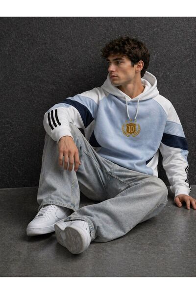 KUN SPORTSWEAR Βίντατζ πρέμιουμ ρετρό φούτερ με αργεντινέζικη έμπνευση, νοστα...