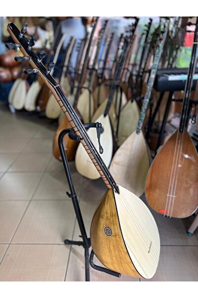 Bircanmüzik Yaprak Dut Tekne Kısa Sap Bağlama (kılıf, yedek tel ve mızrap hed...