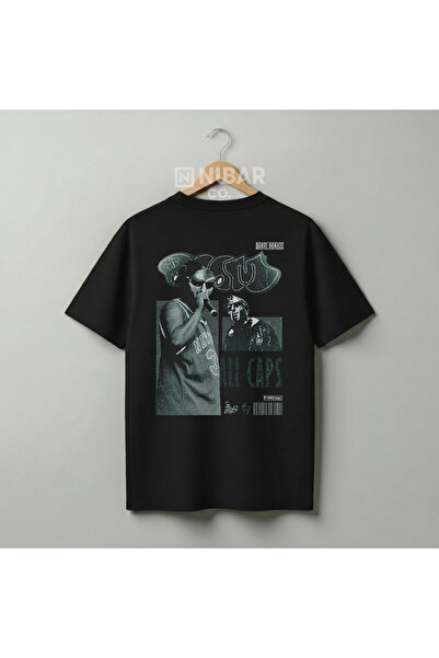 Grafftee Clothing Tricou unisex din bumbac premium, conceput de MF DOOM