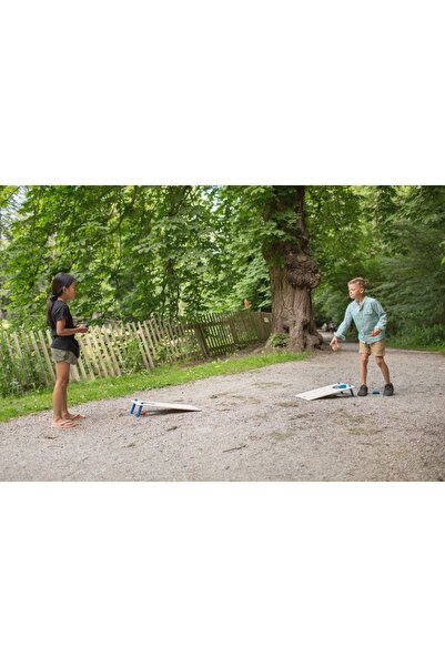 BS Toys Joc De Aruncare, Cu Saculeti De Nisip, Corn Hole, 61 X 31 X 3 Cm