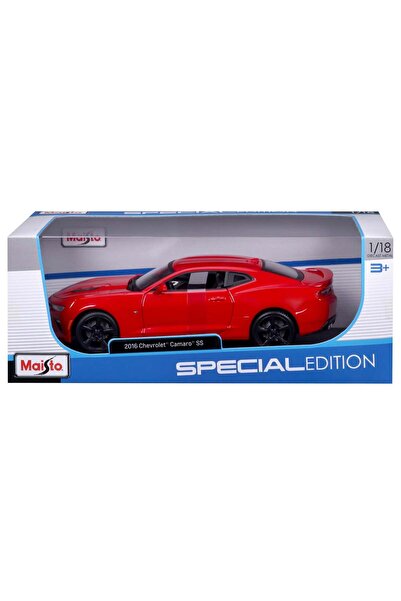 Maisto Masina din metal, Maisto, 2016 Chevrolet Camaro SS, 1:18, Rosu
