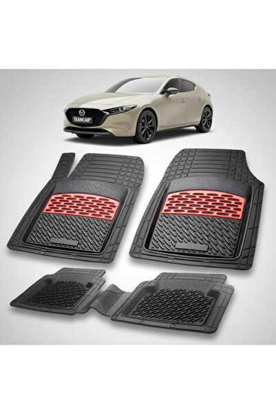 TEAMCAR Covorașe auto compatibile pentru Mazda 3 BP Facelift Hatchback cu 5 u...