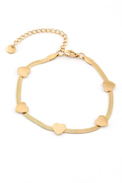 Bozhi Bracelet Stainless Steel Gold Business Woman Style