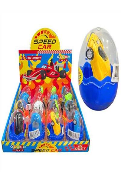 Banadabak Olgun Yumurta Kumbara+Speed Car Araba Plastik Küçük 3+ (1 Adet Fiya...