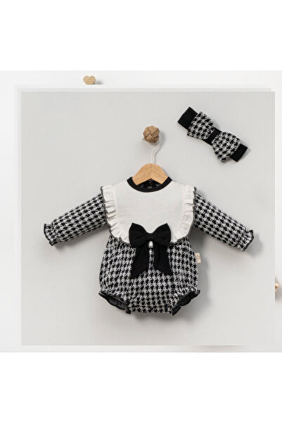 KIZ BEBEK AZ AYAĞI ROMPER 6-9-12-18 AY