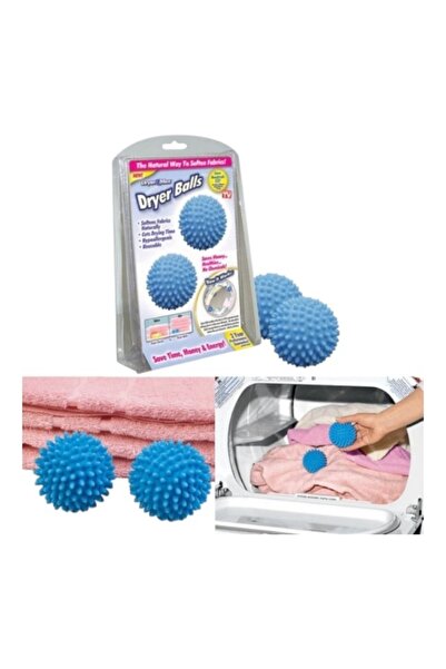 E-ANAMAG Σετ μπάλες για πλυντήριο και στεγνωτήριο, μειώνουν τον χρόνο στεγνώμ...