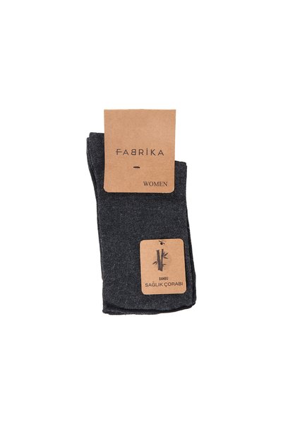 Fabrika Anthracite Melange Women's Socks Dybt-Sck-L