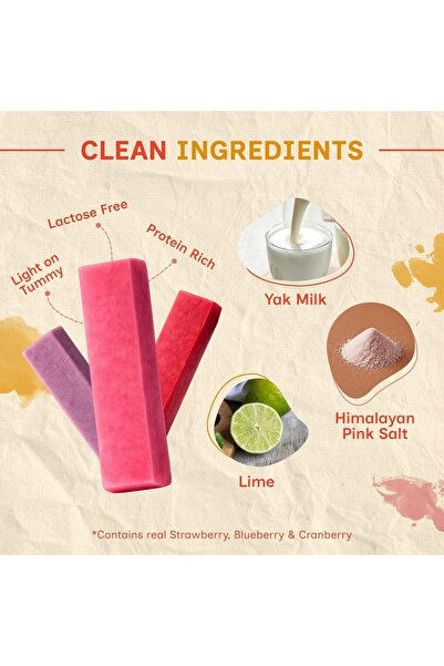 Puprazy Himalayan Dog Dental Chew| Blueberry, Strawberry, Cranberry| All Natural, Junk-Free| L