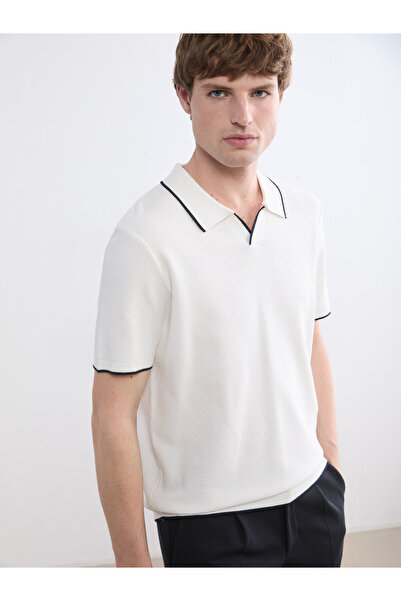 LC Waikiki Tricou tricotat cu guler polo pentru bărbați