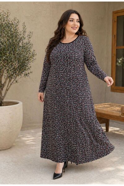 THEBEK Women's Viscose Battal Summer Dress
