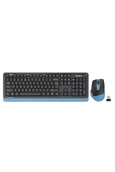 A4 Tech AD3 FG1035 MAVİ Q MM 2.4G KABLOSUZ KLAVYE MOUSE SET
