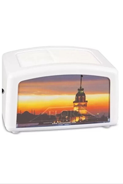 Mestore Horizontal Napkin Holder White Royaleks-F030