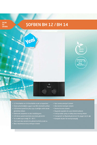 Baymak BH 12 HERMETİK ŞOFBEN