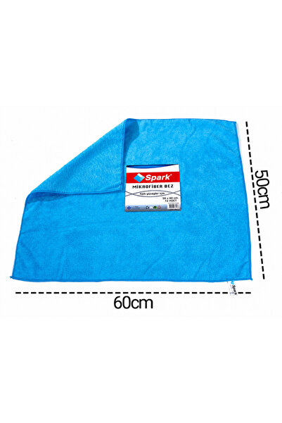 Alezy Spark MP2310 Mikrofiber Genel Temizlik Bezi 60x50cm (Karışık Renk)