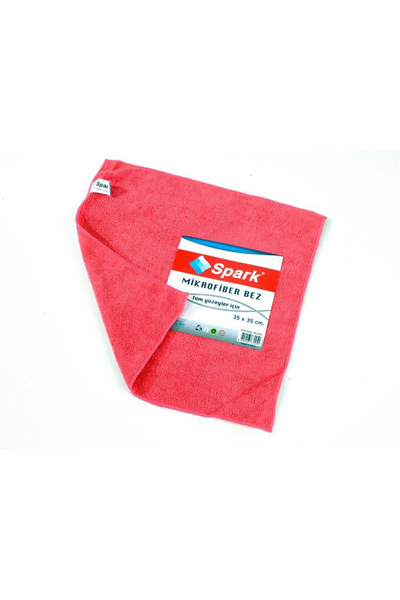 Alezy Spark M3310 Mikrofiber Genel Temizlik Bezi 35x35cm (Karışık Renk)