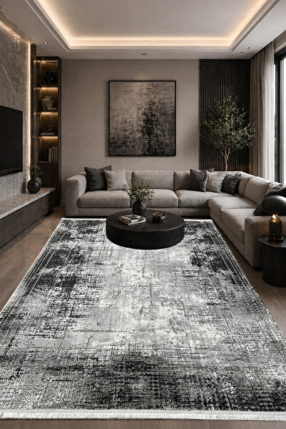 ünalcarpet 4m2 ve 6m2 Ebatlarında Antialerjik Modern Kalın Yumuşak Dokulu Sal...