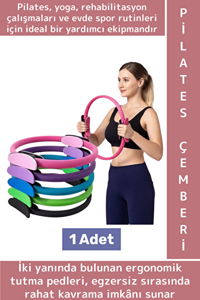 Empressco Esnek Pilates Çemberi ile Kas Güçlendirme ve Şekillendirme