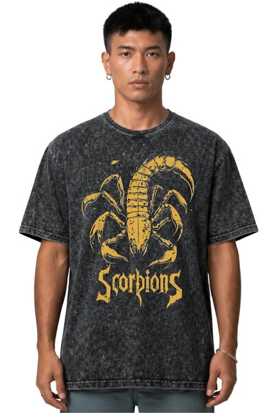 SEVBANO Scorpions rok metal muzički bend unisex majica prethodno otisnuta, ve...
