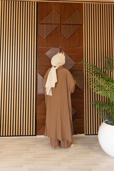 GÖZDE GİYİM Double Suit with Pants for Periods and Daily Wear