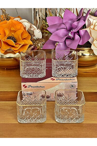 P&ORA PREMIUM KITCHEN PRODUCTS Original Timeless 4-Piece Real Gold Gilded Gol...