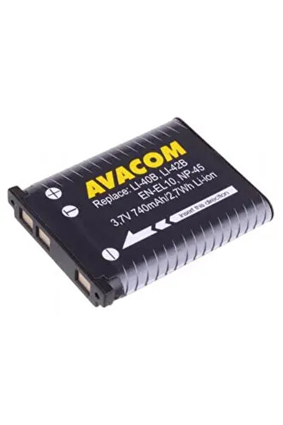 AVACOM Olympus Li-40B, Li-42B, Fujifilm NP-45, Nikon EN-EL10 Li-ion 3.7V 740m...