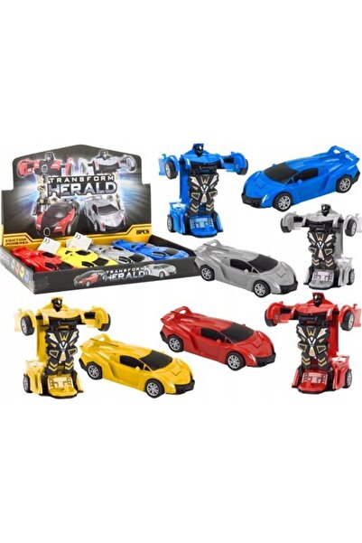 LeanToys Robot Auto 2 în 1 Transformabil Mașină Sport cu Funcție de Conducere