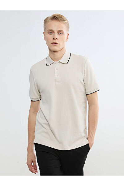 LC Waikiki Sparkling Choices by Shining Store Devrik Roba Collar Men's T-Shirt