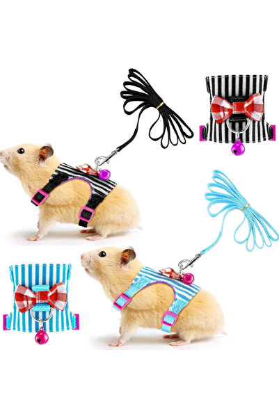 BABUN Cırt Cırtlı İpli Hamster Fare Sincap Evcil Hayvan Kemirgen Tasması Yeleği